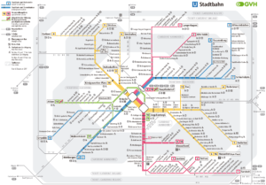 U-STADTBAHN HANNOVER PLANO